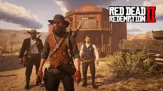 VIDA DE XERIFE  - Retomando a CIDADE de TUMBLEWEED  -  Red Dead Redemption 2