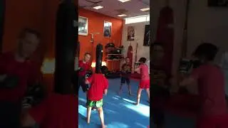 Jeugdtraining Kickboksen