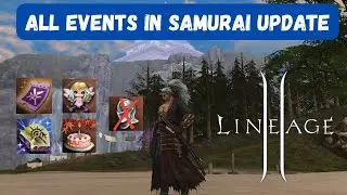 Lineage 2 EU. Samurai Crow Update &mdash; All Events. Illusory points was deleted?