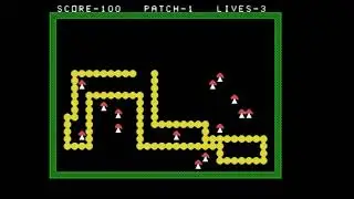 Ti99/4A Typed in Game from the Magazine :- Computer weekly (Caterpillar Crawl)