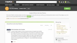 How to Import/Export Orion Custom HTML Widgets