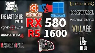 Windows vs Linux | 10 Games Side by Side | Real Gameplay Benchmark | 2025