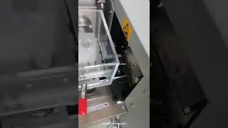 Automatic connect knot tube screw flow type bag packaging machine testing video