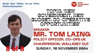 8/8 New Government, Co-op Opportunities: Connecting with new community-based businesses?