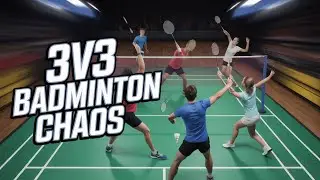 Is 3 vs 3 the MOST EPIC Badminton Game Mode?