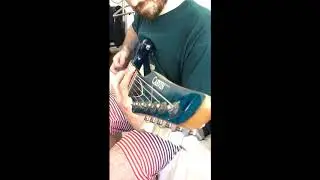 Mesa Boogie Triaxis V2 + Carvin DC600 Blue Quilt Top AAAA + Celestion Vintage 30
