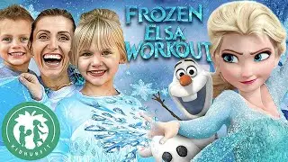 Frozen Elsa Workout ❄️ | Exercise For Kids 🏋️ | Fun Active Play 🏃‍♀️ | Disney Fitness Adventure 👑