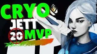 MVP SOAR CRYO SICK JETT VALORANT GAMEPLAY ON ASCENT - VALORANT