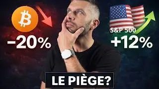 Bitcoin -20% vs S&P500 : Pourquoi je change tout en 2026