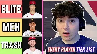 Ranking EVERY MLB PLAYER From 2023 (Tier List)
