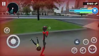 Spider stickman rope Vegas crime City hero walkthrough Gaming niazee