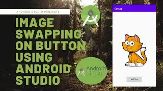 Image swapping on button using android studio | Android studio projects | Cat switcher | Java