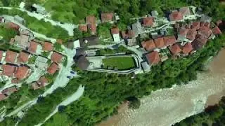 Stari grad Vranduk iz zraka