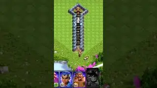 Giant Cannon Vs 300x Barbarian Clash of clans Experiment #coc #shorts #shortvideo