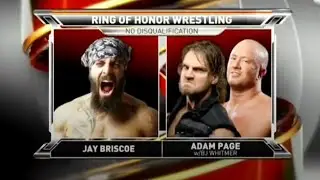 Jay Briscoe vs. Adam Page - ROH 10.23.2015 | FULL MATCH