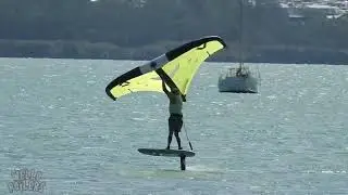 Wellington Pt Qld best of the best flat water Wing Foiling