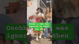 shen yue ignored a fan#shenyue #thechineserestaurants9#iqiyi