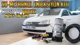 Opel Corsa 1.7'ye Bosphorus Innovations Su - Methanol Enjeksiyon Kiti Taktık / Gazlama Testi