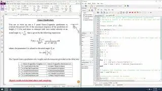 GNU Octave: Gaussian Quadrature