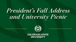 Fall Address 2024
