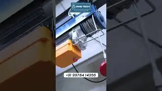 See how the heavy-duty RMS Tech PA Hoist 1000 slashes labor time and costs on site. #shorts