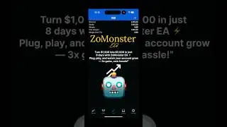 1000$to3000$in8days#tradingbot #forex #trading #cryptocurrency #bottrading #robottrading #forexbot