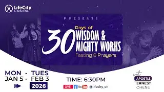 Wisdom Builds and Establishes Everything | Apostle Ernest Ohene | LifeCity Church