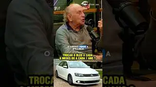 Trocar o &oacute;leo a cada 6 meses ou a cada 1 ano ? #carros #automovel