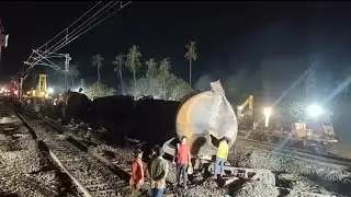 Train Fire Accident Restoration -Chennai -Arakkonam line - Onboard 22647 Korba - Trivandrum express 