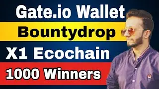 Gate.io Wallet New Bountydrop | Gate.io Wallet X1 Ecochain Bountydrop | How To Join Gate.io Airdrops