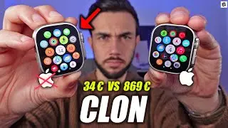 APPLE WATCH ULTRA 2 vs EL MEJOR CLON🤯800 euros de DIFERENCIA