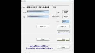 How To Immo Off VAG - EDC16 - ECU - Using EDC16 Calc