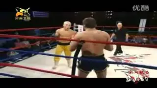 Shaolin monk KO  U S  Navy SEAL's Boxer  IKF Champion