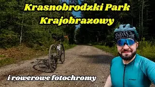Krasnobrodzki Park Krajobrazowy na gravelu i okulary Tripout Onyx