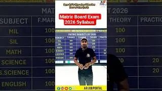 Bihar board matric exam 2026 | Bihar board class 10th exam 2026 new syllabus |Bseb 10th Subject List