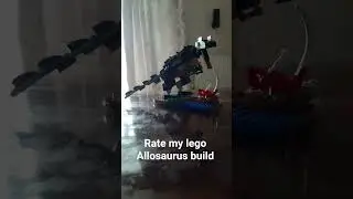 lego Allosaurus fragilis build 😃