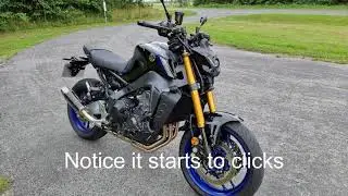 Yamaha MT-09 2021 Engine noise