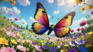 The Dancing Butterfly || Poem For Kids|||