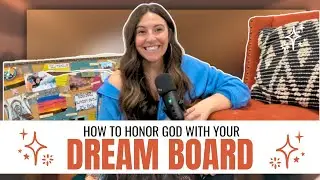 Trust God with your Dreams - Christian Dream Board #newyear #2026 #dreamboard  #visionandgoals
