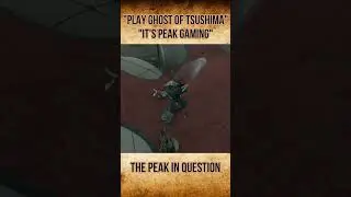 Peak NPC behavior in Ghost of Tsushima #FunnyGaming