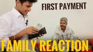 FAMILY REACTION ON MY FIRST PAYMENT 💸😱|| BEST MOMENTS || VERY HAPPY || online earning || instagram