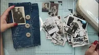 Jeans Junk Journal Cover Tutorial