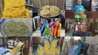 మా అక్క చిన్న కూతురు కొనిచ్చిన కానుక🎁మా వారు రామేశ్వరం🤔కరకరలాడే కారాలు👌మూడు తరాల వాళ్ళు🥰super tips