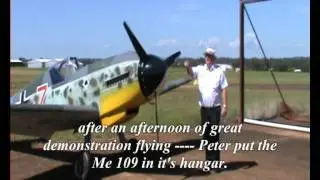Peter's demo flight in his Me bf109.wmv