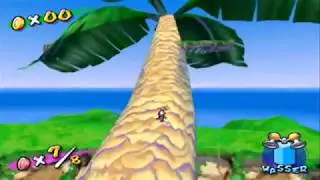 Super Mario Sunshine - Plaza della Palma - M&uuml;nzenjagd beim Pappus-Fest