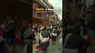 NEPAL is beautiful..came for mountains, but felt in love with culture! #nepal #shorts #travel