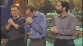 Tonight Show 2001- The Three Tendons with HandwhistlerBen(hand flute))(hand flute)