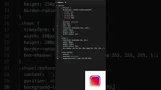How to Make logo social network l CSS Logo #shots