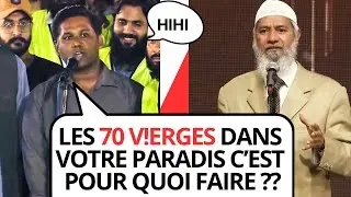 Selon le Coran les musulmans auront 70 vi.erges dans le Paradis? Polygamie - Zakir Naik en français