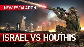 Houthi Rocket Strike on Israel & Israeli Airstrikes on Sanaa | Breaking News